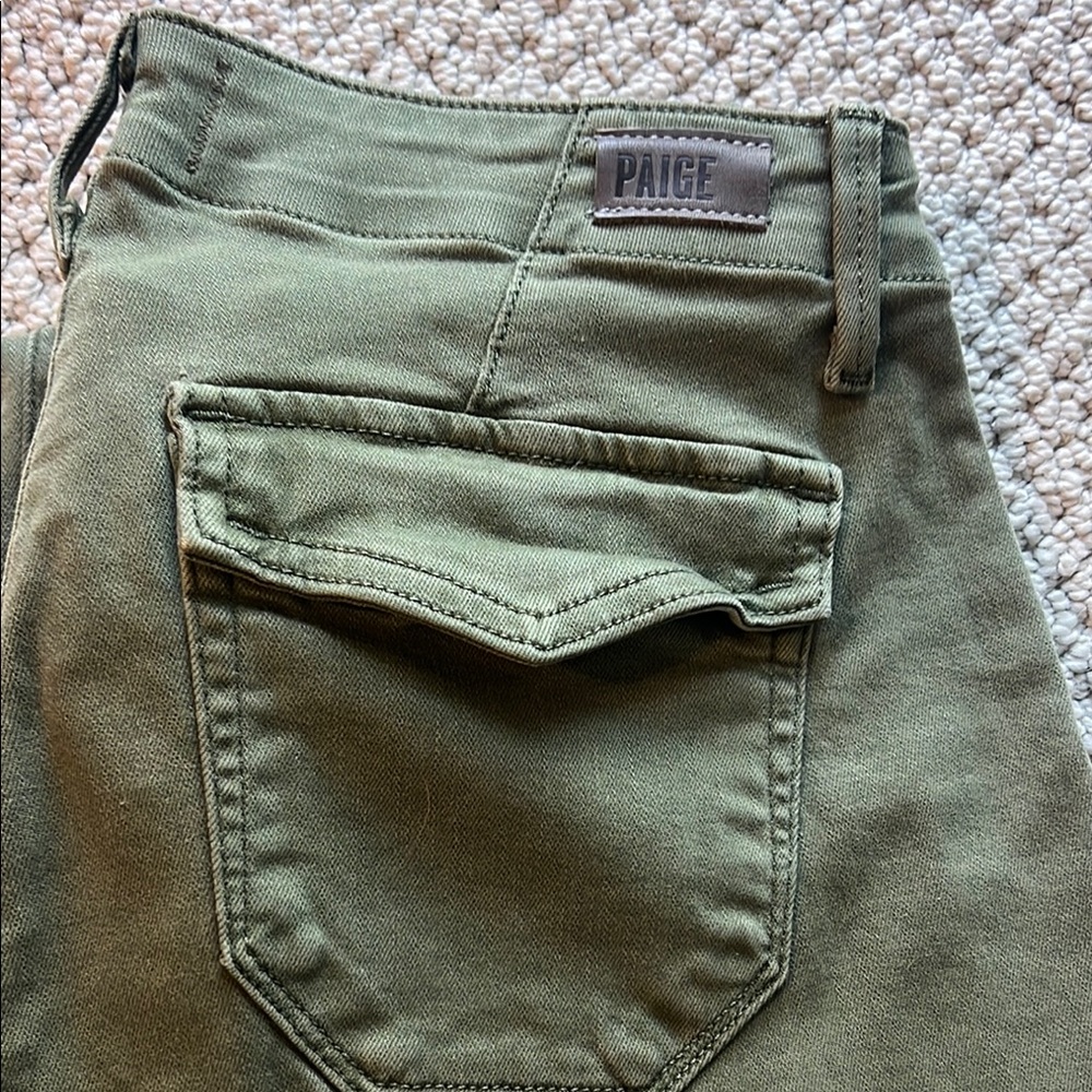 PAIGE Olive Ankle Pants